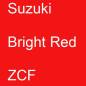 Preview: Suzuki, Bright Red, ZCF.